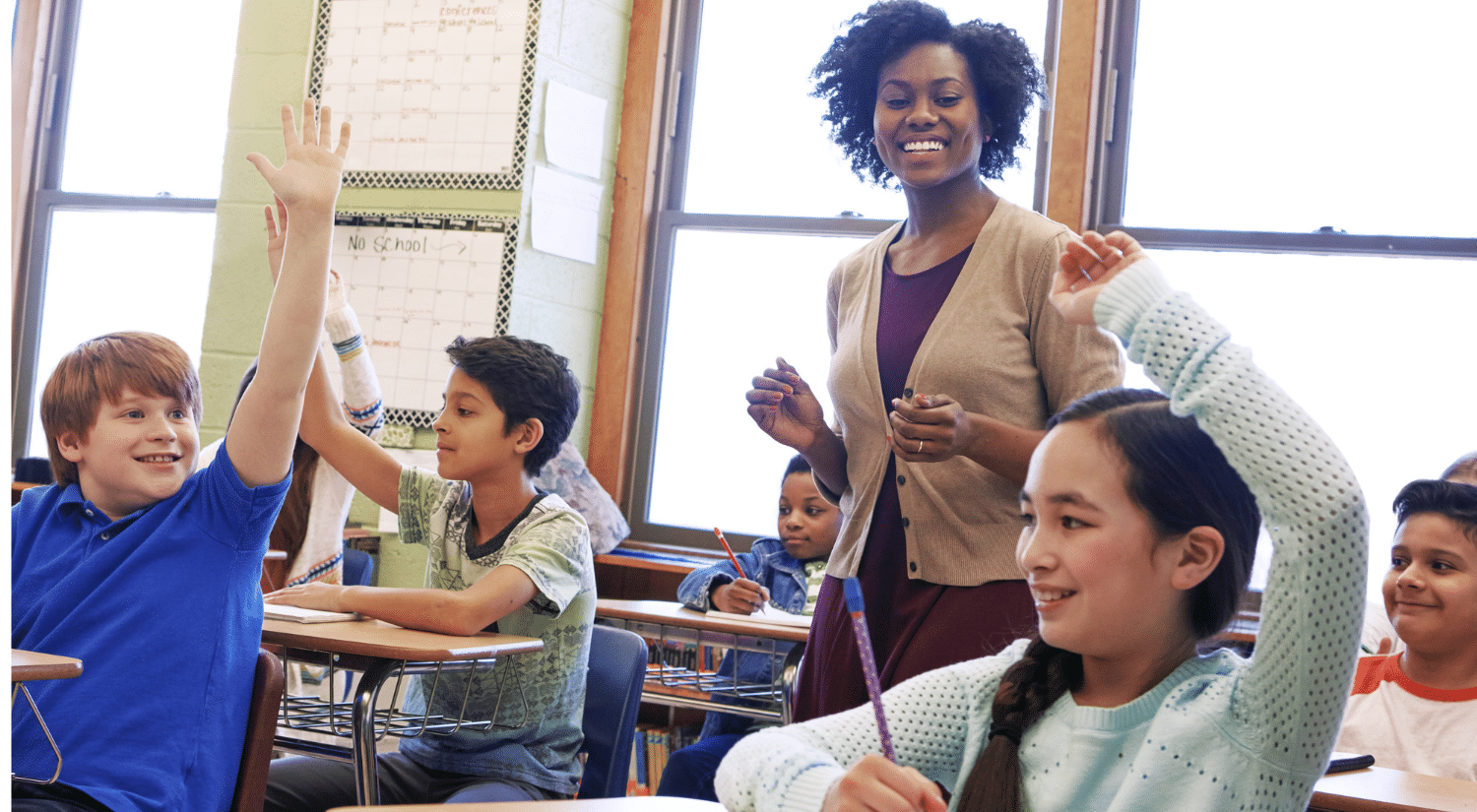 Substitute teacher tips Attention getters for middle school students