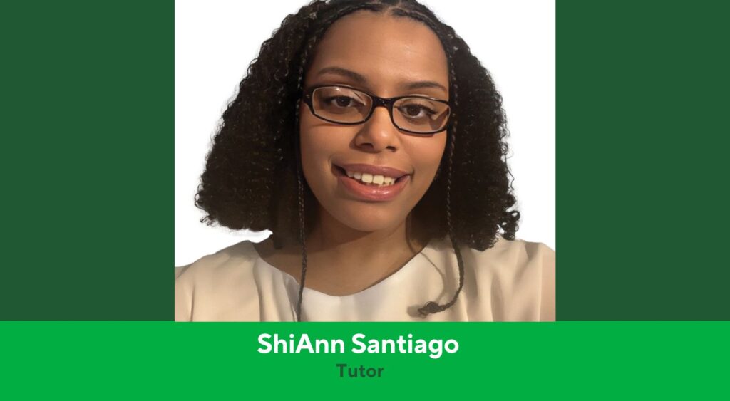 shiann santiago - tutor headshot