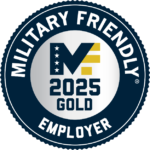 Military Friendly Employer 2025 badge