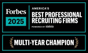 Forbes Best Professional Recruiting Multi-Year Champion