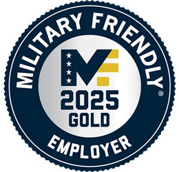 2025 Gold Military Friendly Employer